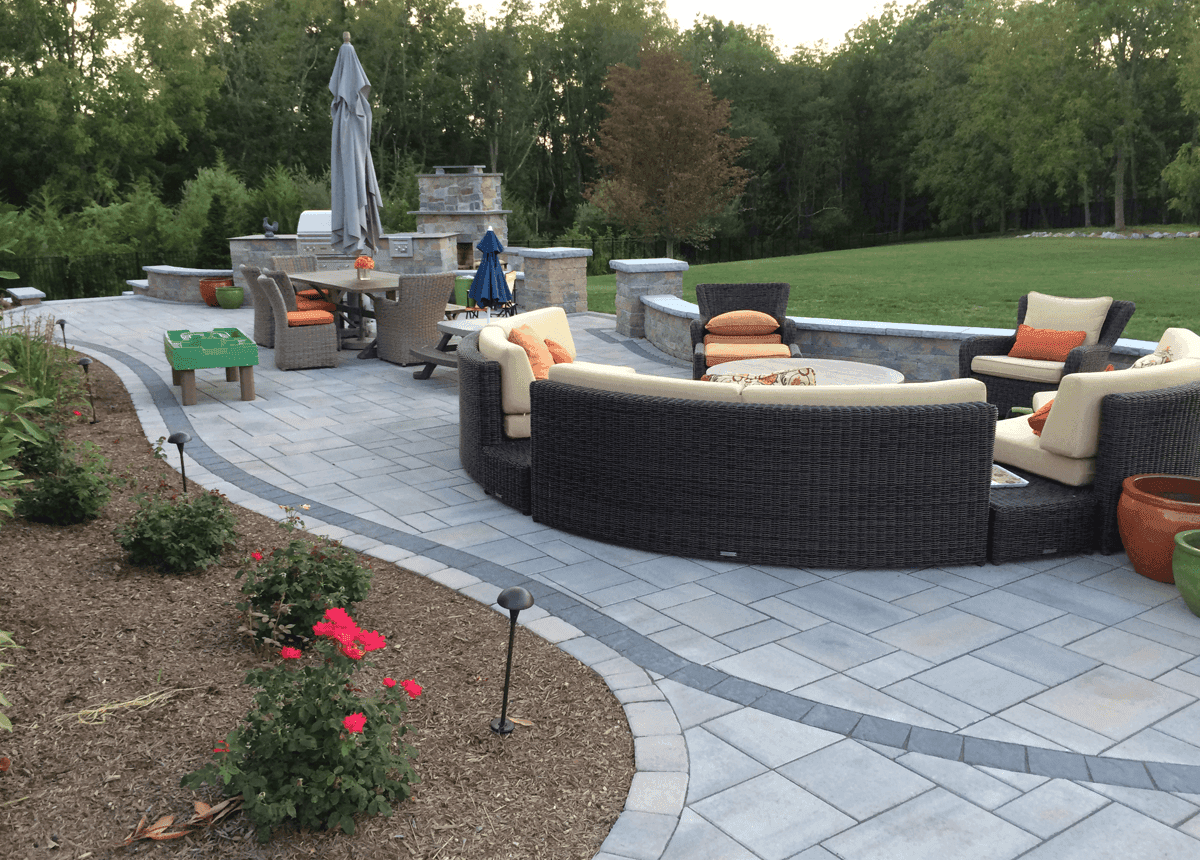 Hartman Landscaping patio project